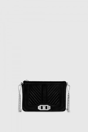Rebecca Minkoff Chevron Quilted Mini Love Crossbody Donna Borse Crossbody Colorate | PWDER-1804