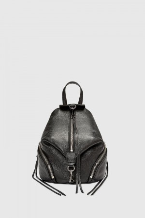 Rebecca Minkoff Convertible Mini Julian Backpack Donna Zaini Nere Grigie | WEHUT-9218