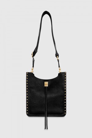 Rebecca Minkoff Darren Medium Feed Donna Borse Crossbody Nere | VBRMN-8561
