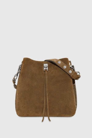 Rebecca Minkoff Darren Shoulder Bag Donna Borse A Tracolla Whiskey | SGPRM-1754