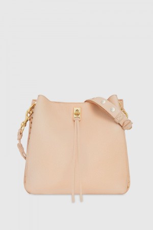 Rebecca Minkoff Darren Shoulder Bag Donna Borse A Tracolla Beige | KALHP-9648