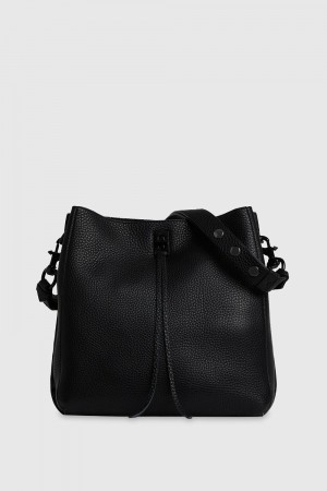 Rebecca Minkoff Darren Shoulder Bag Donna Borse A Tracolla Nere Nere | EFVKR-5013