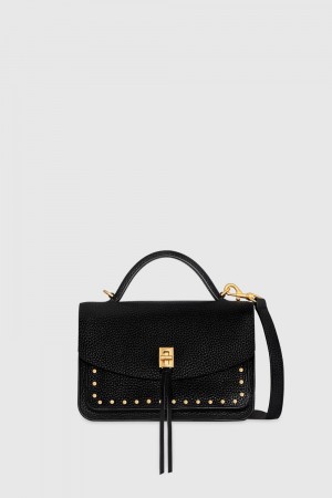 Rebecca Minkoff Darren Small Messenger Donna Top Handle Bags Nere | WYQVG-9718