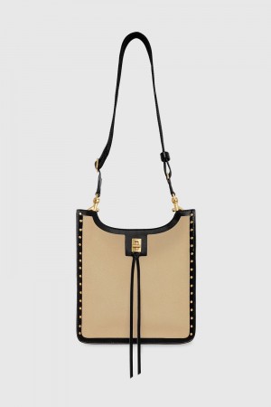 Rebecca Minkoff Darren Surplus Medium Feed Donna New Arrivals Nere | XTWFJ-8915