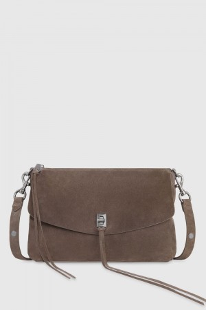 Rebecca Minkoff Darren Top Zip Shoulder Bag Donna Borse A Tracolla Colorate | OPSRE-8946