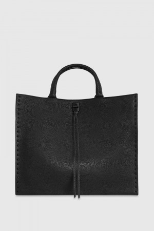 Rebecca Minkoff Darren Tote Donna Borse Tote Nere Nere | NRHMT-2368