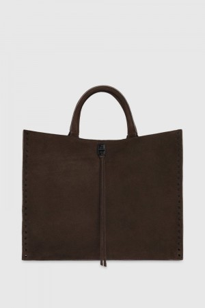 Rebecca Minkoff Darren Tote Donna Borse Tote Espresso | BOVXN-0895