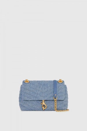 Rebecca Minkoff Edie Crossbody Donna Borse Crossbody Blu | TDRJG-1590