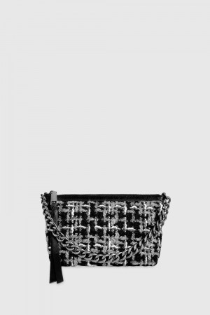 Rebecca Minkoff Edie Crossbody With Chain Donna Borse Crossbody Nere Colorate | FZHMS-9426