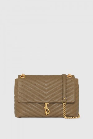 Rebecca Minkoff Edie Flap Shoulder Bag Donna Borse A Tracolla Surplus | NSTUE-8329