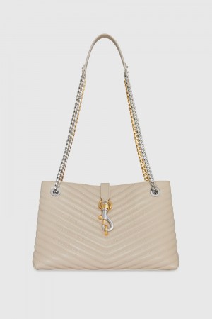 Rebecca Minkoff Edie Medium Tote Donna Borse Tote Grigie | XRWPF-6935