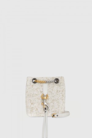Rebecca Minkoff Edie Mini Bucket Donna Borse Crossbody Marroni | ERLMW-2875
