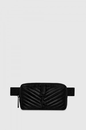 Rebecca Minkoff Edie Nylon Belt Bag Donna Marsupio Nere | BXALV-7058