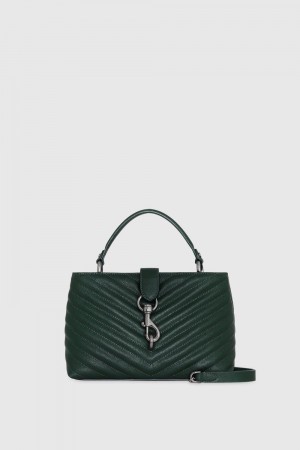 Rebecca Minkoff Edie Top Handle Satchel Donna Top Handle Bags Verdi | CULIQ-0168