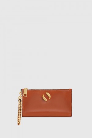 Rebecca Minkoff Infinity Wristlet Donna New Arrivals Marroni | CLKJB-0741