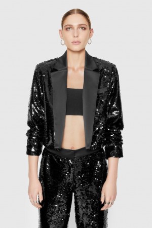 Rebecca Minkoff Jane Sequin Blazer Donna Capispalla Colorate | OPEGH-2641