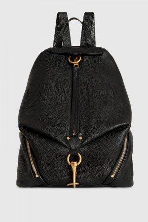 Rebecca Minkoff Jumbo Julian Backpack Donna Zaini Nere | EKDPA-4970