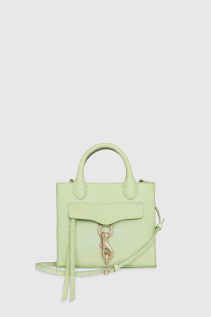 Rebecca Minkoff Megan Mini Tote Donna Top Handle Bags Menta | CUBEN-9023