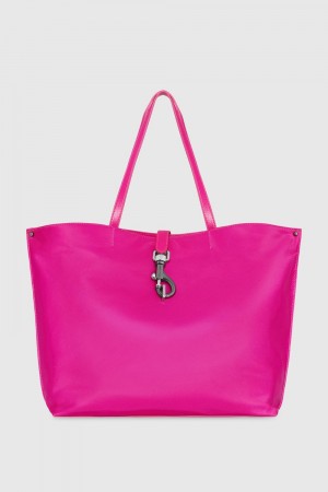Rebecca Minkoff Megan Nylon Tote Donna Borse Tote Rosa | AUNSO-7895