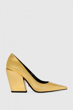 Rebecca Minkoff Megan Pump Donna Décolleté Oro | ZHFSN-9048