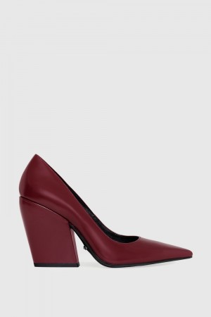 Rebecca Minkoff Megan Pump Donna Décolleté Rosse Scuro | XVMCQ-0349