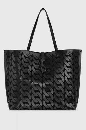 Rebecca Minkoff Megan Soft Large Tote Donna Borse Tote Nere Nere | QHRTX-3640