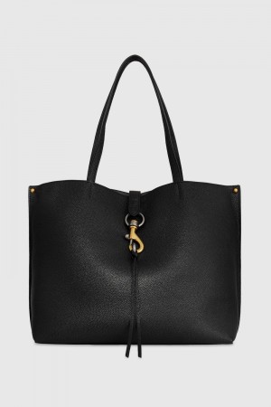 Rebecca Minkoff Megan Tote Donna Borse Tote Nere Colorate | AMDGF-5087