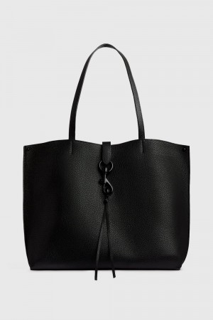 Rebecca Minkoff Megan Tote Donna Borse Tote Nere Nere | WNJAD-4875