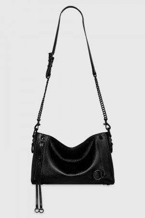 Rebecca Minkoff Mini M.A.B. Crossbody Donna Borse Crossbody Nere Nere | NSHUQ-1032
