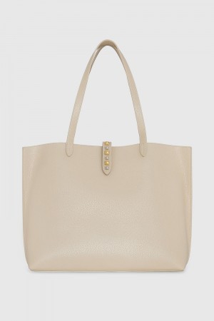 Rebecca Minkoff Multi Studded Megan Tote Donna Borse Tote Marroni | QUEHN-9041