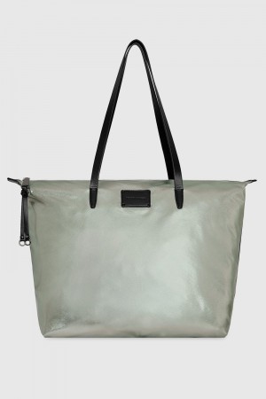Rebecca Minkoff Nolita Tote Donna Borse Tote Grigie Nere | QMEXI-8531