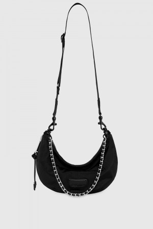 Rebecca Minkoff Nolita Zip Around Crossbody Donna Borse Crossbody Nere | SYHZC-5370
