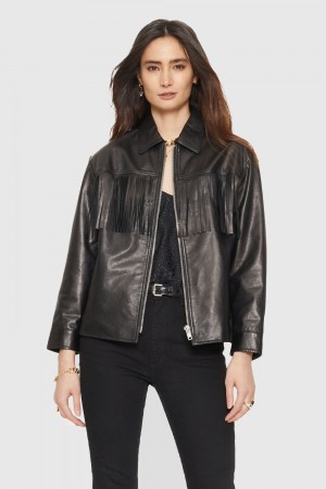 Rebecca Minkoff Shannon Jacket Donna Capispalla Nere | VQHPI-8347