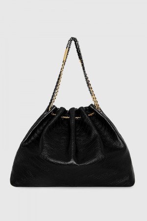 Rebecca Minkoff Soft Tote Donna Borse Tote Nere | LSMCE-5376