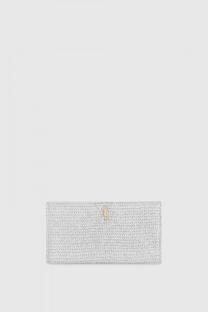 Rebecca Minkoff Soft Wallet On A Chain Donna Pochette Argento | ZRKMS-8793