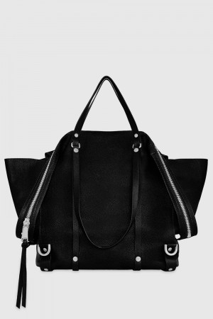 Rebecca Minkoff Surplus Tote Donna Borse Tote Nere | OLMAX-1230