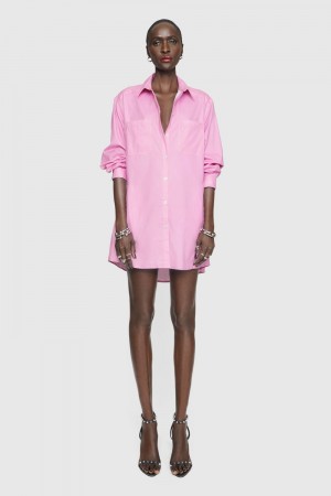 Rebecca Minkoff Tori Dress Donna Vestito Corallo | NSIQL-7129