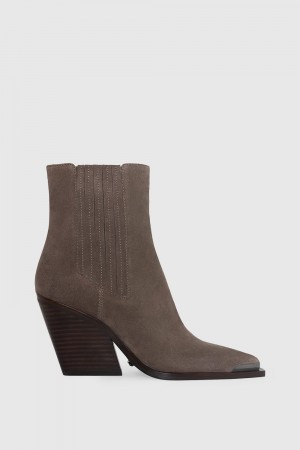 Rebecca Minkoff West Bootie Donna Stivali Porcini | ZMQVK-4607