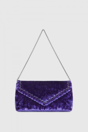 Rebecca Minkoff Whip Clutch Donna Pochette Mulberry | EAYZX-5042