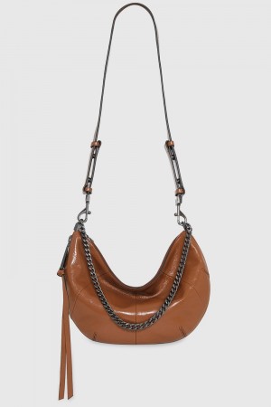 Rebecca Minkoff Zip Around Crossbody Donna Borse Crossbody Grigie | POVTJ-2109
